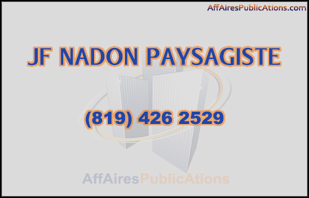 JF NADON PAYSAGISTE
