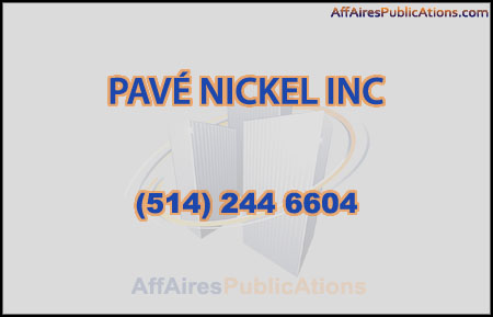 PAVÉ NICKEL INC