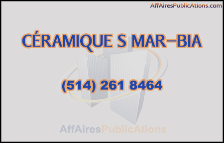 CÉRAMIQUE S MAR-BIA