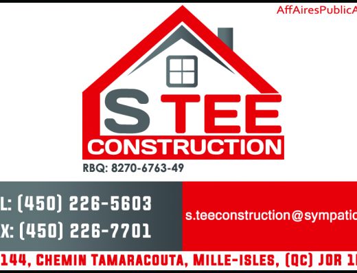 S TEE CONSTRUCTION INC