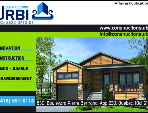 CONSTRUCTIONS URBI INC