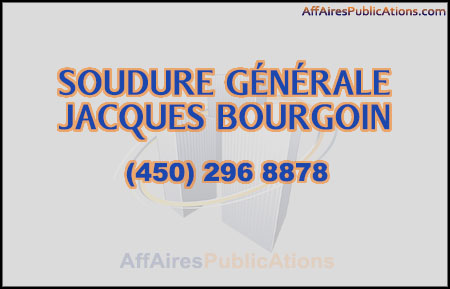 SOUDURE GÉNÉRALE JACQUES BOURGOIN