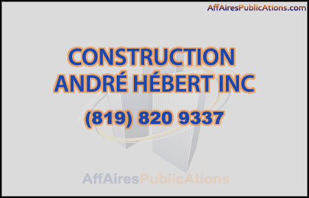 CONSTRUCTION ANDRÉ HÉBERT INC