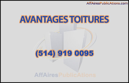 AVANTAGES TOITURES