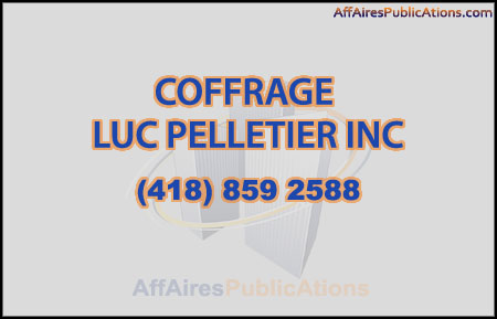 COFFRAGE LUC PELLETIER