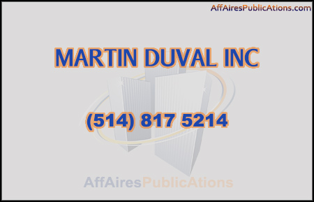 MARTIN DUVAL INC