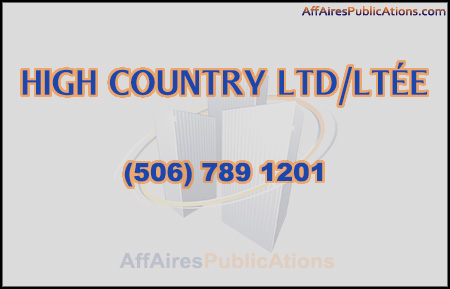 HIGH COUNTRY LTD/LTÉE