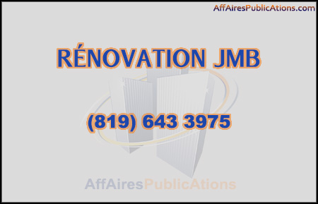 RÉNOVATION JMB