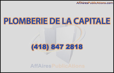 PLOMBERIE DE LA CAPITALE