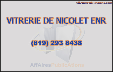 VITRERIE DE NICOLET ENR