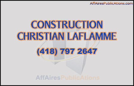 CONSTRUCTION CHRISTIAN LAFLAMME