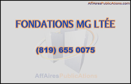 FONDATIONS MG LTÉE