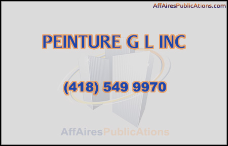 PEINTURE G L INC