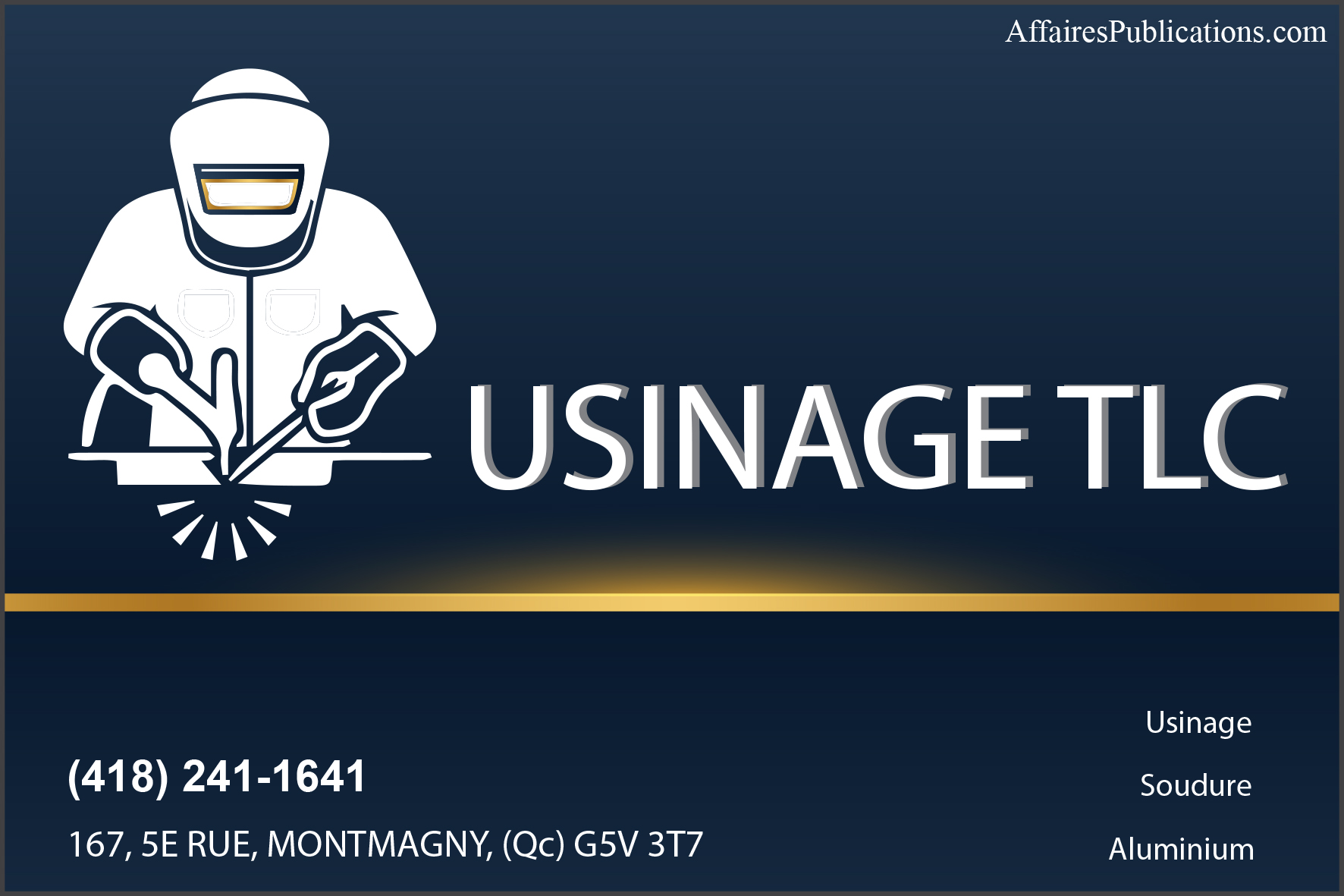 USINAGE TLC