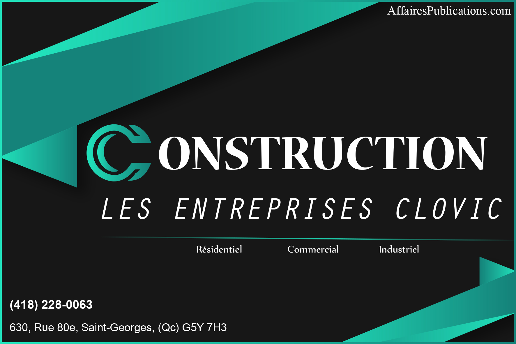 CONSTRUCTION LES ENTREPRISES CLOVIC