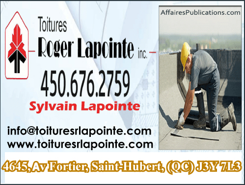 TOITURES ROGER LAPOINTES INC