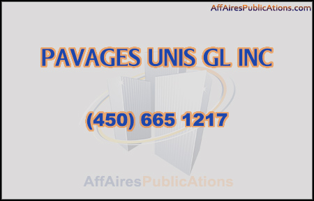 PAVAGES UNIS GL INC