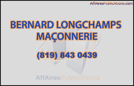 BERNARD LONGCHAMPS MAÇONNERIE