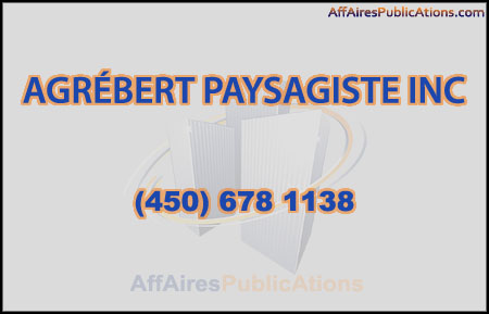AGRÉBERT PAYSAGISTE INC