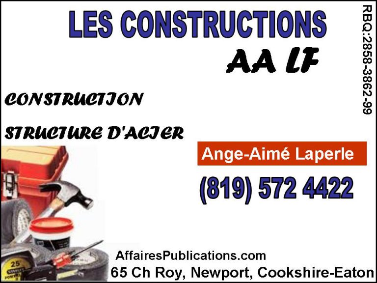 CONSTRUCTIONS AA LF INC
