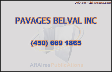 PAVAGES BELVAL INC