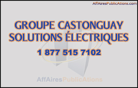 GROUPE CASTONGUAY SOLUTIONS ÉLECTRIQUES