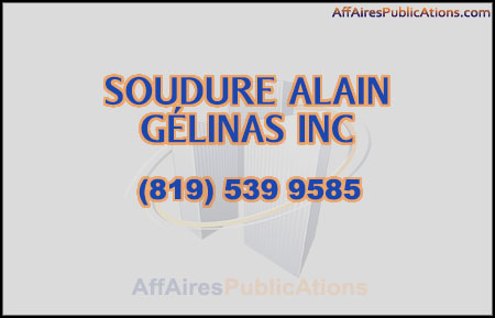 SOUDURE ALAIN GÉLINAS INC