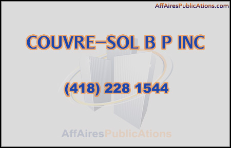 COUVRE-SOL B P INC