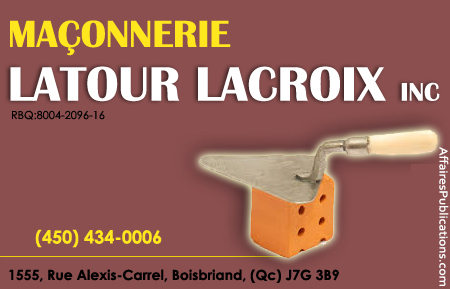 MAÇONNERIE LATOUR LACROIX INC