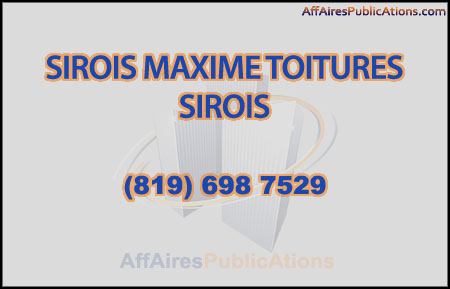 SIROIS MAXIME TOITURES SIROIS