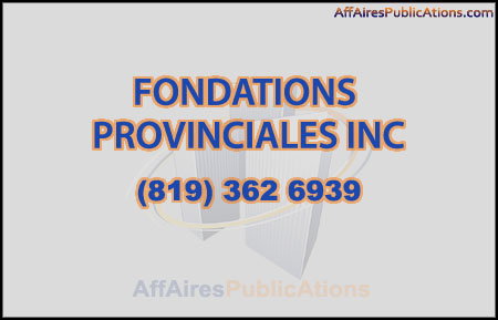 FONDATIONS PROVINCIALES INC