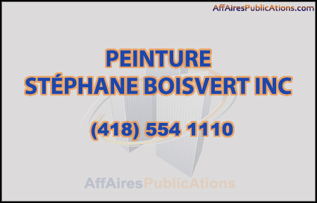 PEINTURE STÉPHANE BOISVERT INC