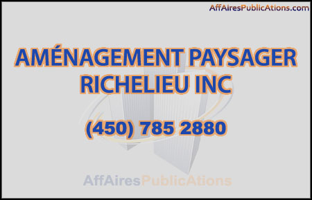 AMÉNAGEMENT PAYSAGER RICHELIEU