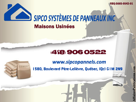 SIPCO SYSTÈMES DE PANNEAUX INC