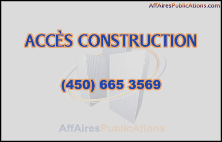 ACCÈS CONSTRUCTION