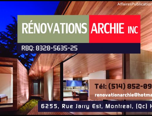 RÉNOVATIONS ARCHIE INC