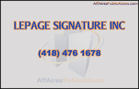 LEPAGE SIGNATURE INC