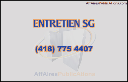 ENTRETIEN SG