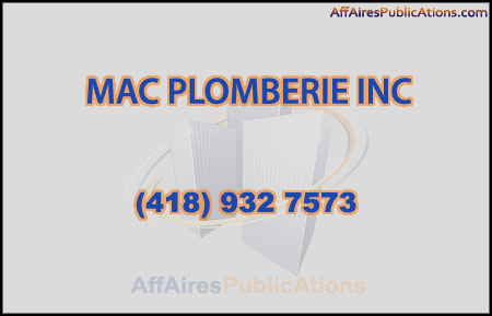 MAC PLOMBERIE INC