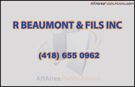 R BEAUMONT & FILS INC