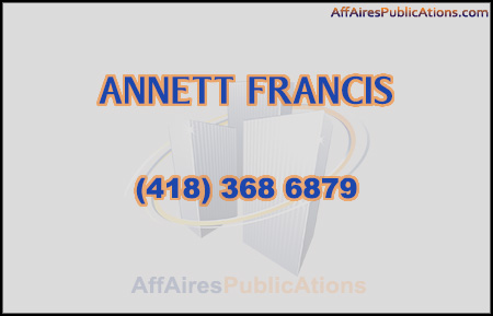 ANNETT FRANCIS