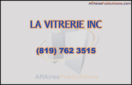 LA VITRERIE INC