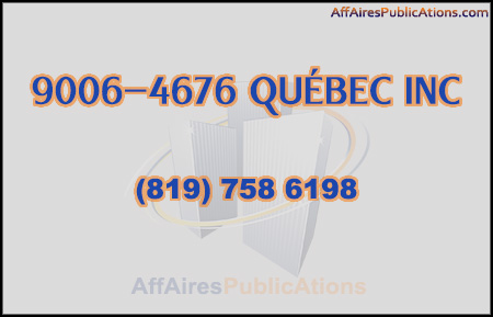 9006-4676 QUÉBEC INC