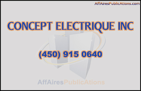 CONCEPT ELECTRIQUE INC