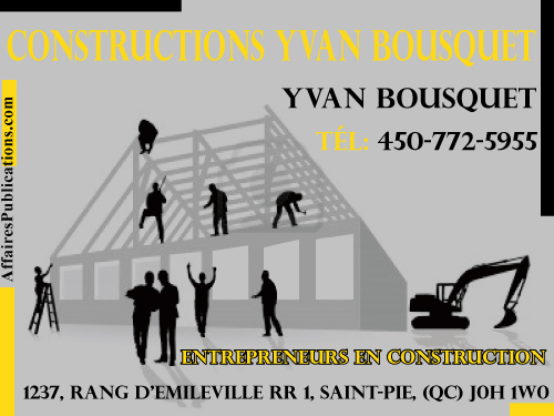 CONSTRUCTIONS YVAN BOUSQUET