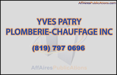 YVES PATRY PLOMBERIE-CHAUFFAGE INC