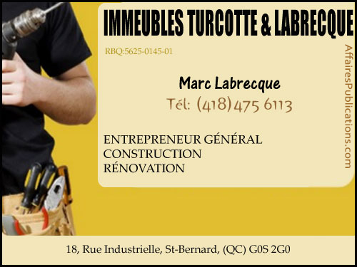 IMMEUBLES TURCOTTE ET LABRECQUE