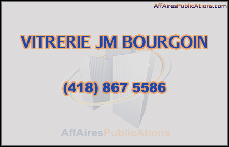 VITRERIE JM BOURGOIN ENR