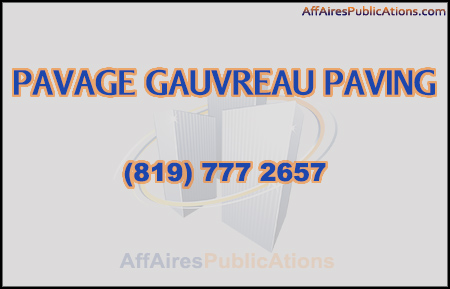 PAVAGE GAUVREAU PAVING