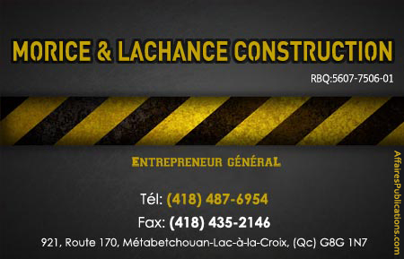 MORICE & LACHANCE CONSTRUCTION